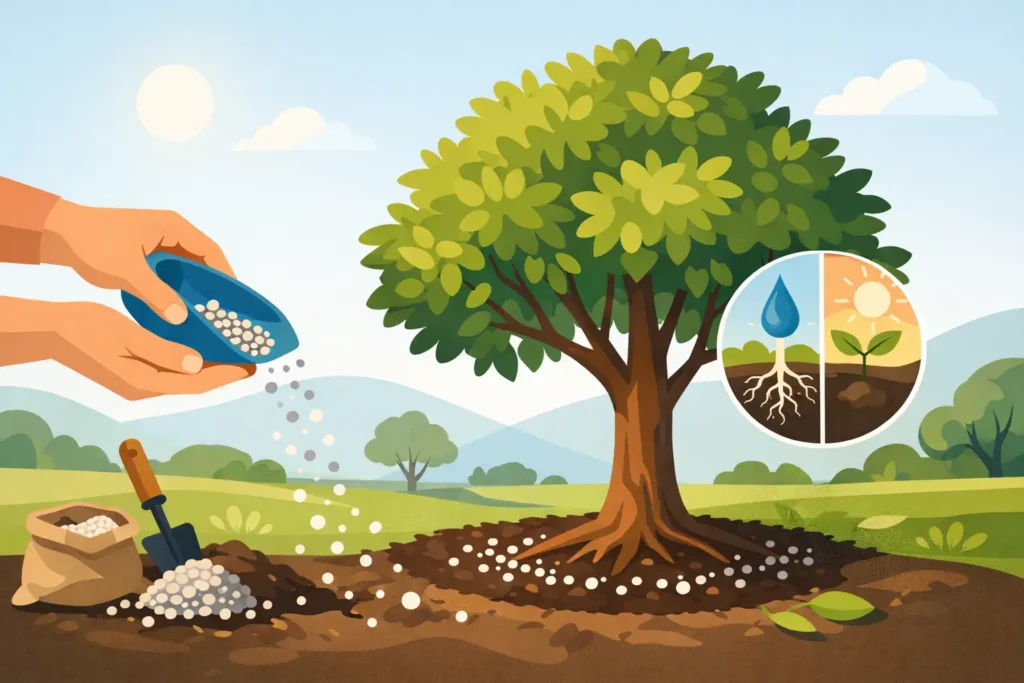 Fertilisation arbre quand faire ?