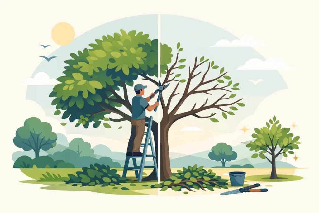 Pourquoi émonder un arbre pour le préserver